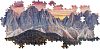 Пазл Clementoni 2000 деталей: Долина в Альпах