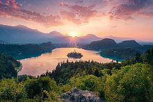 Пазл Ravensburger 3000 деталей: Озеро Блед. Словения