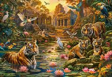 Пазл Castorland 1000 деталей: Тигровый рай