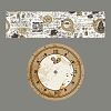 Пазл-часы Pintoo 145 деталей: Кофейный манускрипт