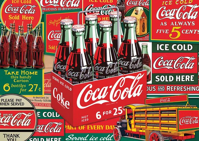 Пазл Schmidt 1000 деталей: Coca Cola Классика