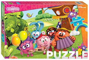 Пазл Step puzzle 24 Maxi деталей: Смешарики (Мармелад Медиа)