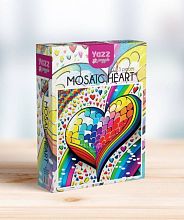 Пазл Yazz 1000 деталей: Мозаика Сердце