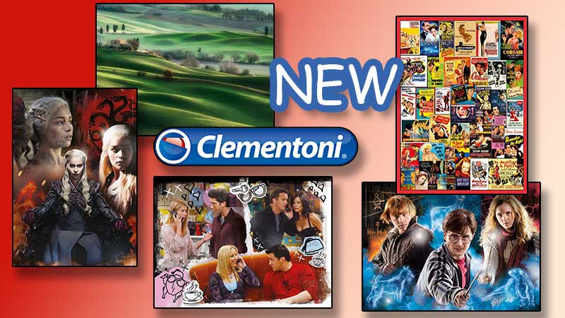 Новинки пазлов Clementoni