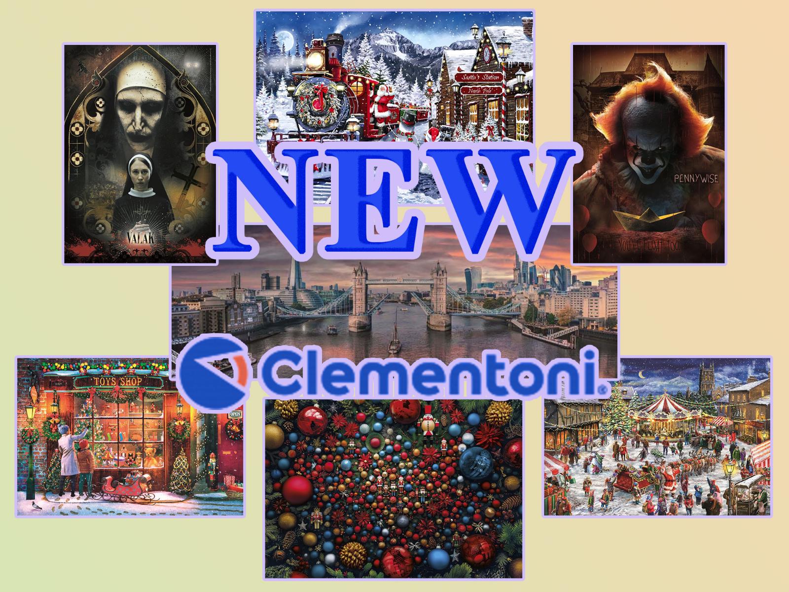 Новинки пазлов Clementoni (ноябрь 2025)