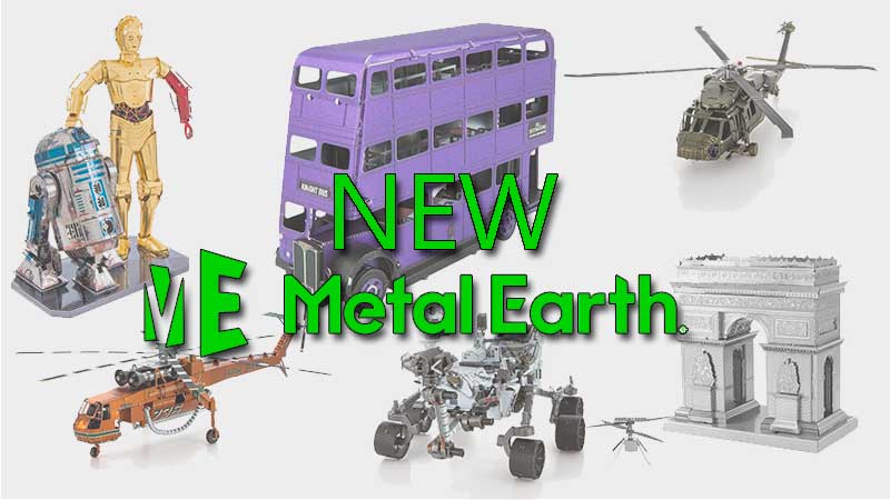 Новинки конструкторов Metal Earth