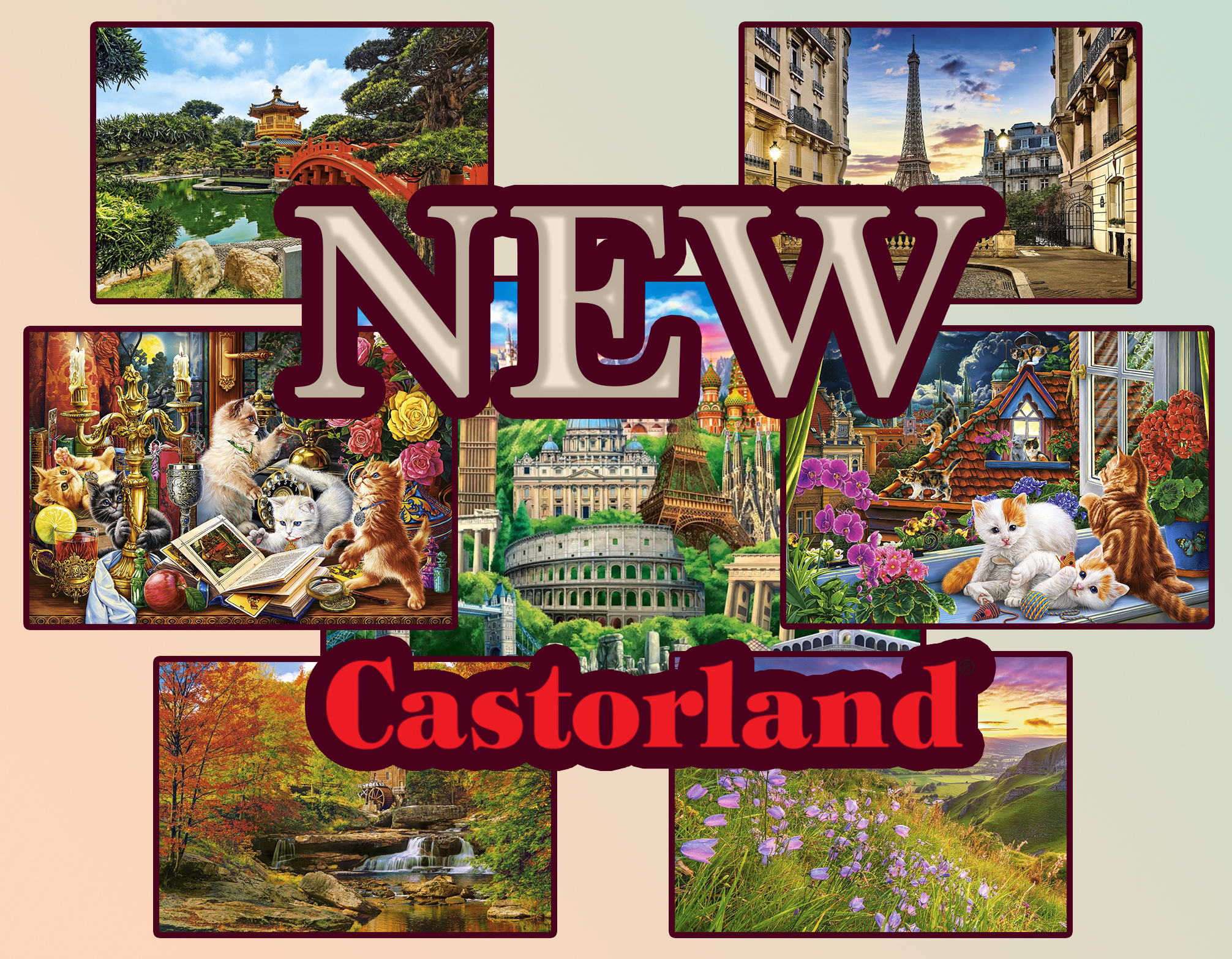 Новинки пазлов Castorland (январь 2023)