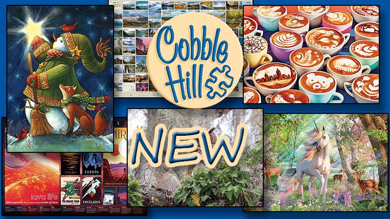Новинки пазлов Cobble Hill