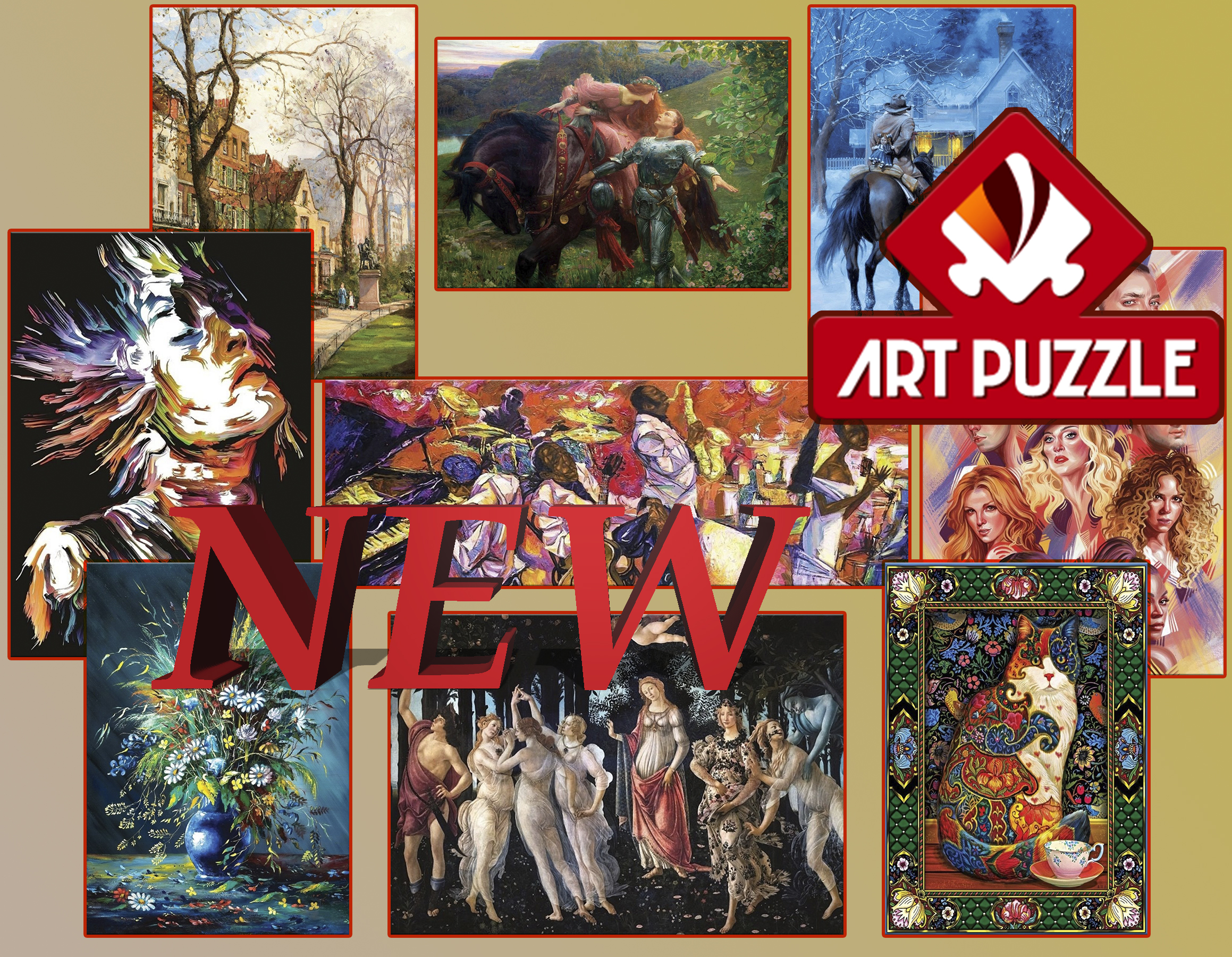 Новинки пазлов Art Puzzle и Pintoo (июль 2022)