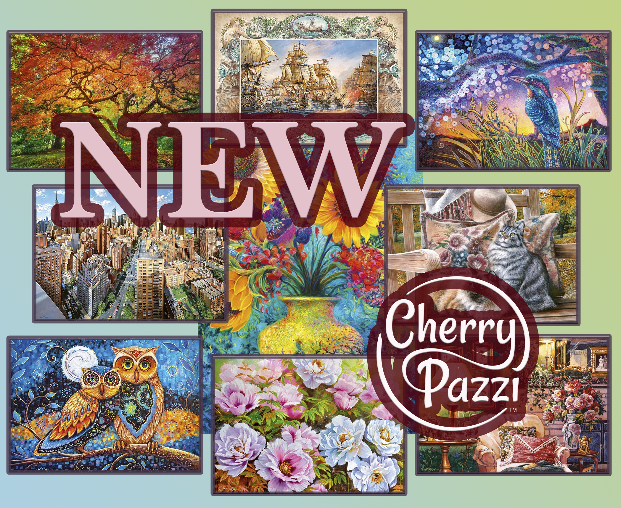 Новинки пазлов Cherry Pazzi (июль 2022)