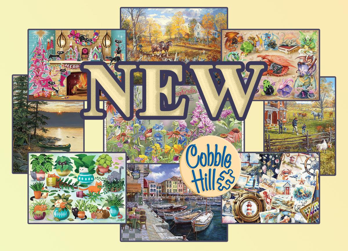 Новинки пазлов Cobble Hill (март 2026)