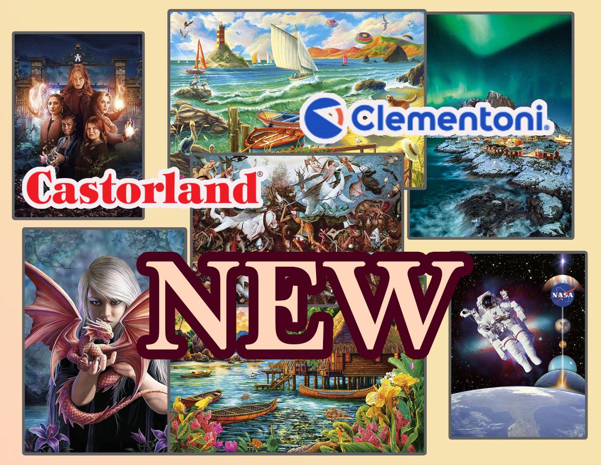 Новинки пазлов Clementoni и Castorland (февраль 2023)