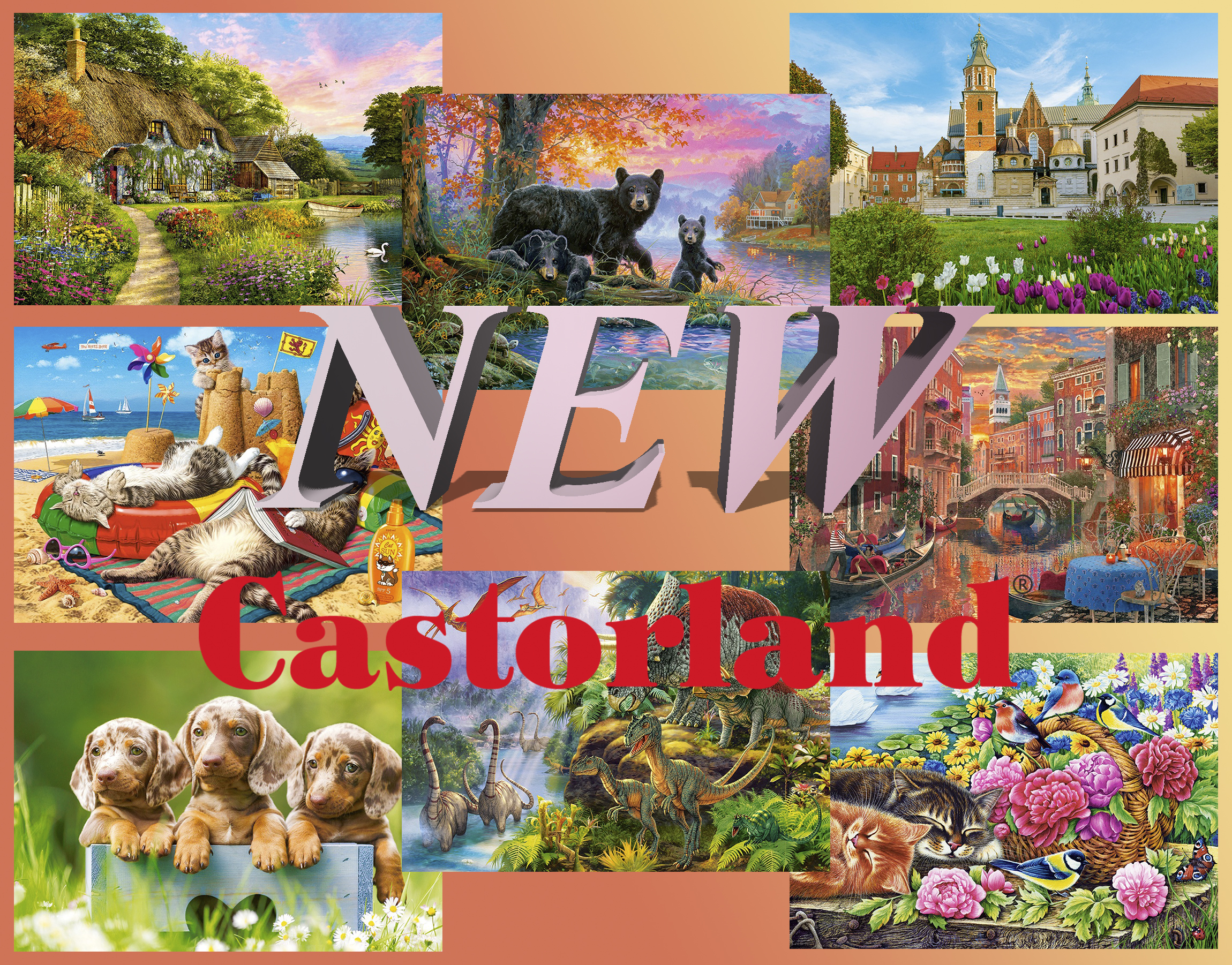 Новинки пазлов Castorland (апрель 2022)