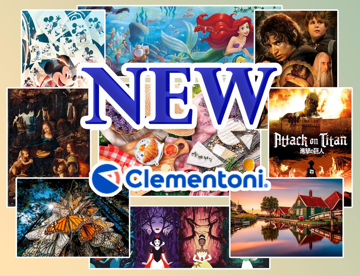 Новинки пазлов Clementoni (ноябрь 2023)