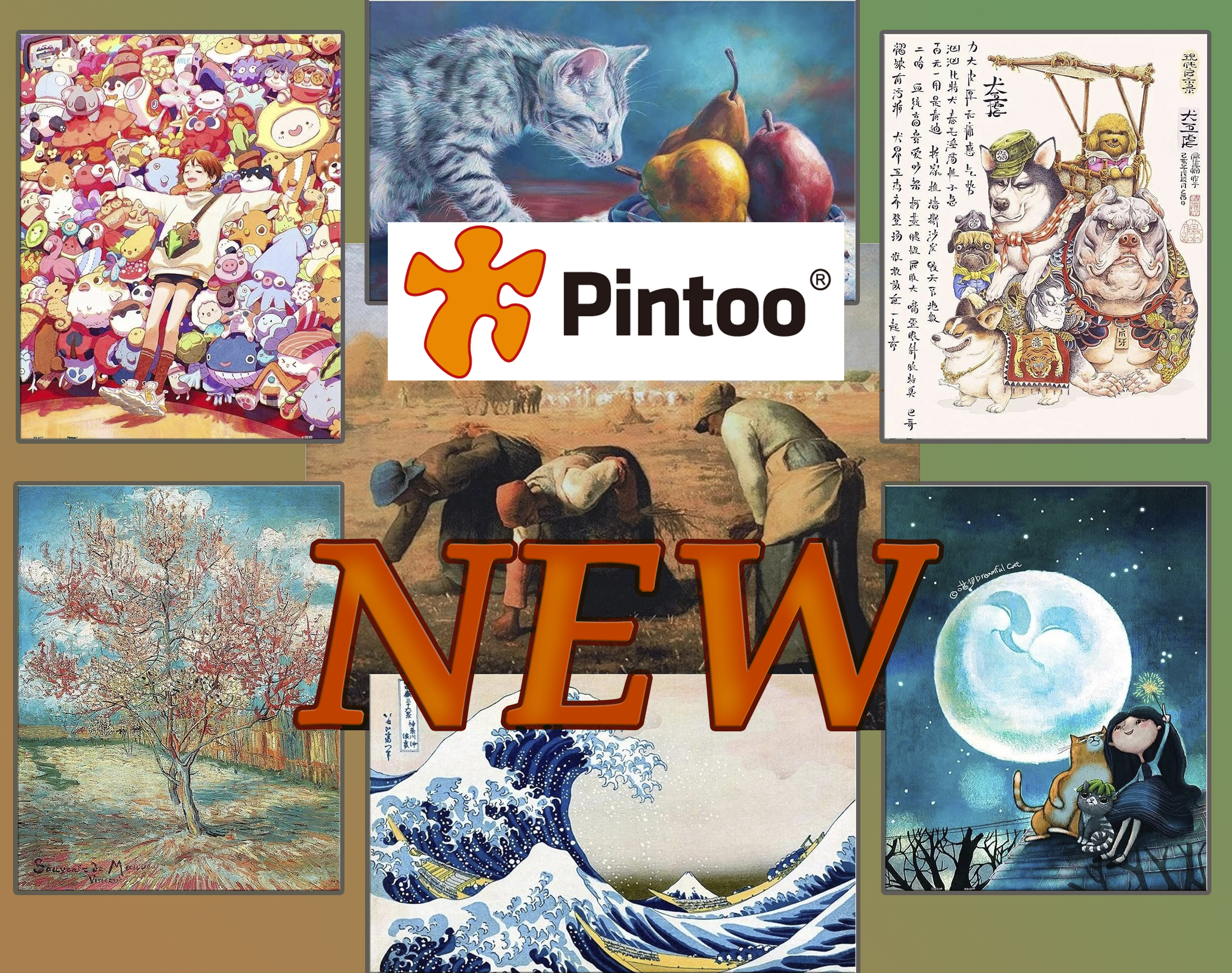 Новинки пазлов Art Puzzle и Pintoo (июль 2022)