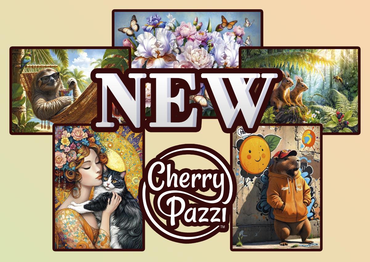 Новинки пазлов Cherry Pazzi (июль 2025)