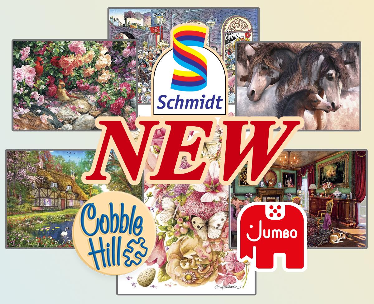 Большое поступление и новинки от Schmidt, Jumbo и Cobble Hill (сентябрь 2023)