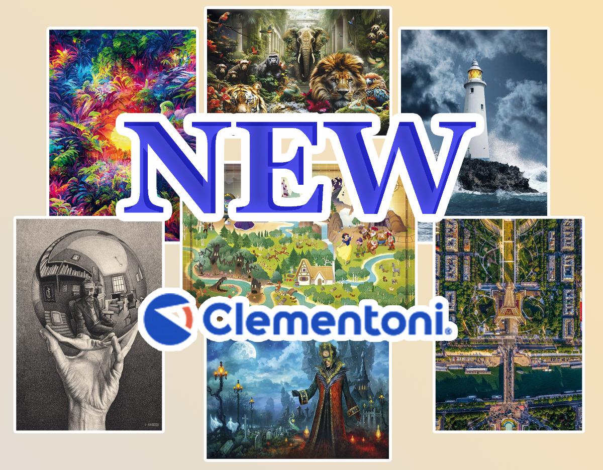 Новинки пазлов Clementoni (февраль 2024)