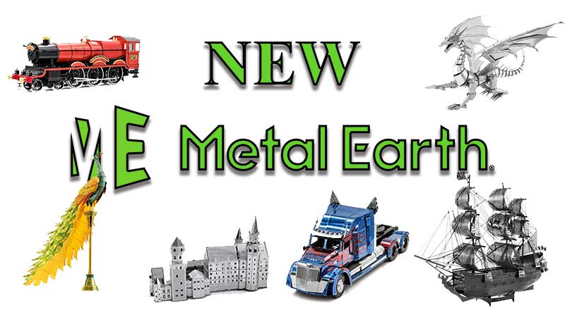 Новые металлические конструкторы Metal Earth