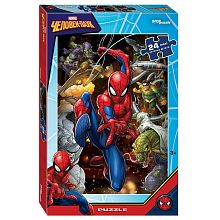 Пазл Step puzzle 24 Maxi деталей: Человек-паук (Marvel)
