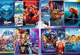 Пазл Trefl 6000 деталей: Персонажи мультфильмов Pixar (УЦЕНКА)