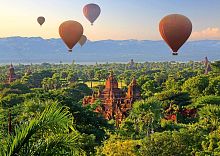 Пазл Schmidt 1000 деталей: Воздушные шары. Мьянма