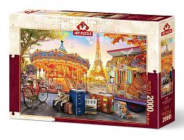 Пазл Art Puzzle 2000 деталей: Парк развлечений, Париж