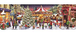 Пазл Clementoni 1000 деталей: Рождественская карусель