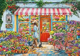 Пазл Trefl 1000 деталей: Цветочный магазин