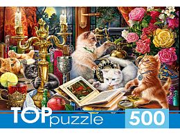 Пазл TOP Puzzle 500 деталей: Ночные котята