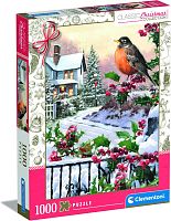 Пазл Clementoni 1000 деталей: Рождественский остролист