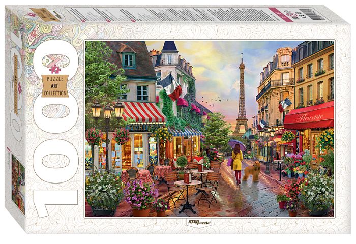 Пазл Step puzzle 1000 деталей: Парижский шарм