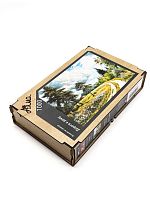 Пазл Алма деревянный 1000 деталей Волшебство природы. Дорога к дому