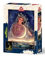 Пазл Art Puzzle 1000 деталей: Богиня Луны (неон)