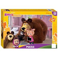 Пазл Step puzzle 160 деталей: Маша и Медведь