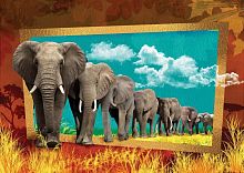 Пазл Art Puzzle 1000 деталей: Слоны