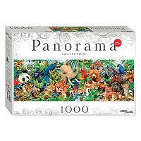 Пазл Step puzzle 1000 деталей: Мир животных Panorama