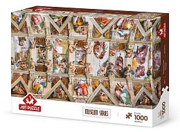 Пазл Art Puzzle 1000 деталей: Сикстинская капелла (Микеланджело)