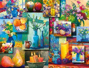 Пазл Ravensburger 2000 деталей: Красивый натюрморт