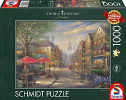 Пазл Schmidt 1000 деталей: Т.Кинкейд Кафе в Мюнхене