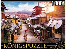 Пазл Konigspuzzle 1000 деталей: Япония. Улочка в Токио