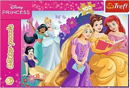 Пазл Trefl 100 деталей: Принцессы. Магия дружбы