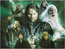 Пазл Winning Moves 1000 деталей: Lord of the Rings / Властелин колец Герои средиземья