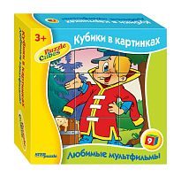 Кубики для малышей Step Puzzle: Любимые мультфильмы-5