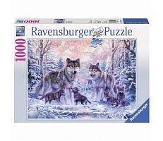 Пазл Ravensburger 1000 деталей: Северные волки