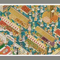 Пазл Pintoo 4000 деталей: SMART. Рынок (УЦЕНКА)