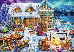 Пазл Trefl 1000 деталей: Зимнее время