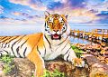 Раздел анонс: Пазл Artpuzzle 1000 деталей: Хищный тигр (ШТК1000-0571)