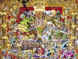 Пазл Heye 1500 деталей: Хаос в опере