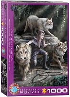 Пазл Eurographics 1000 деталей: Сила трёх, Anne Stokes